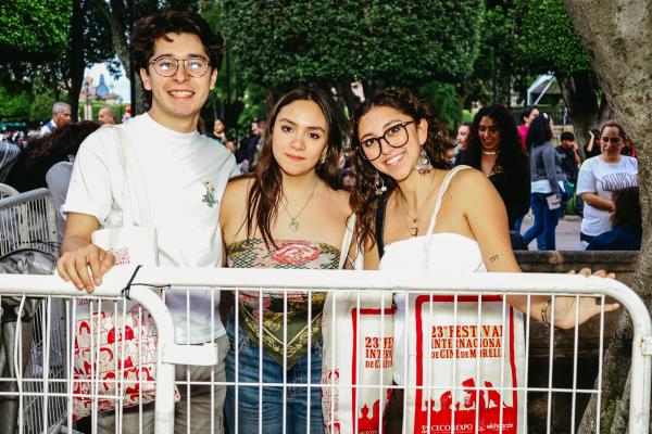 Alfombra roja en el 23° FICM