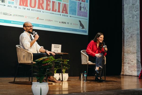 Carlos Gómez Iniesta, Juliette Binoche