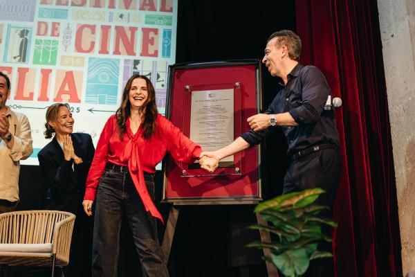 Daniela Michel, Juliette Binoche, Alejandro Ramírez