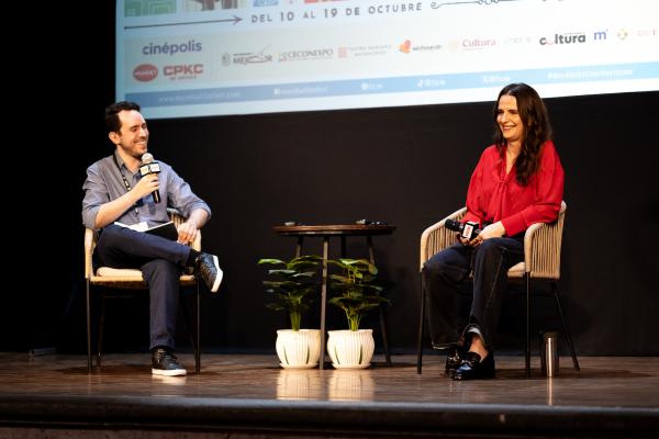 Alonso Díaz de la Vega, Juliette Binoche