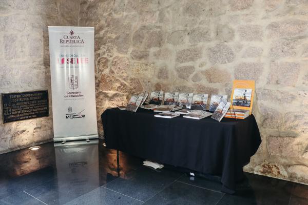 Presentación editorial del libro MICHOACAN EN EL CINE. EPISODIOS EN LA PANTALLA de Jaime Vázquez en el 23° FICM