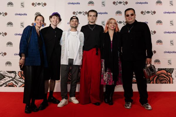 Pia Entenmann, Linus Moog, Max Hegewald, Aurel Klu, Ana Zamboni y Alfonso Escandón