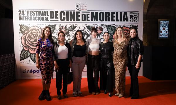 Alfombra roja de ANTI PRINCESAS en el 24° FICM