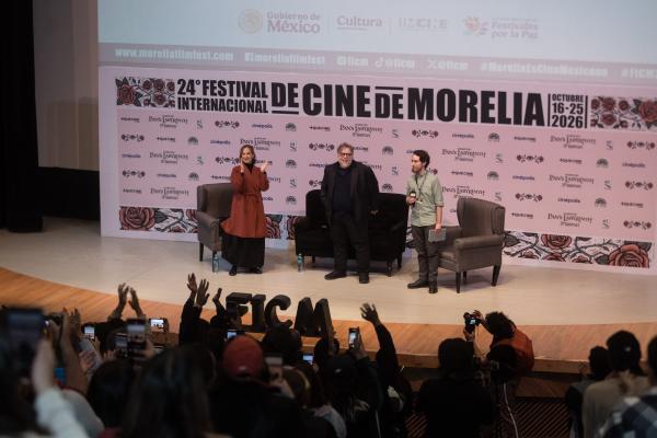 Daniela Michel, Guillermo del Toro, Alonso Díaz De la Vega