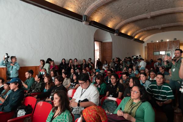 Conferencia de prensa AMBULANTE en el 24° FICM