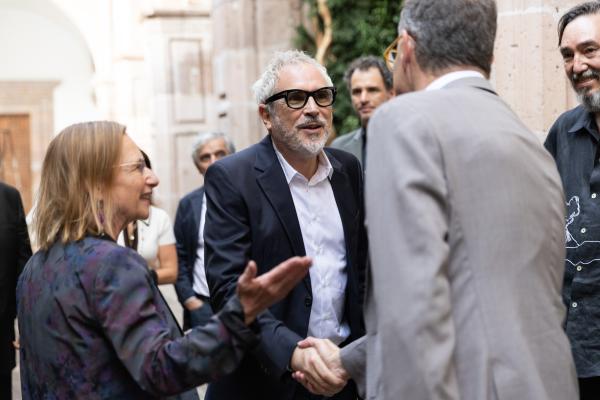 Delphine Borione, Alfonso Cuarón
