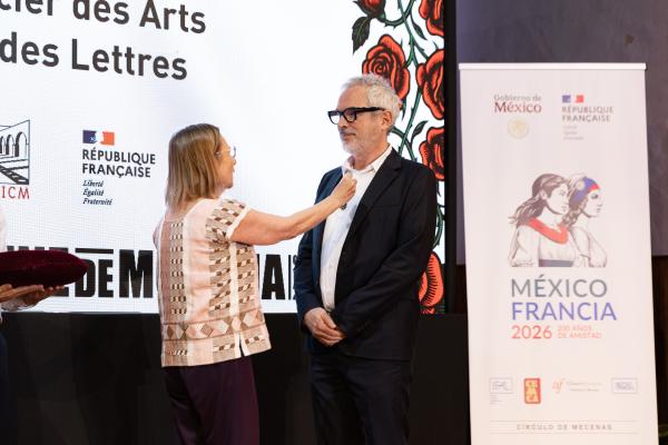 Delphine Borione, Alfonso Cuarón