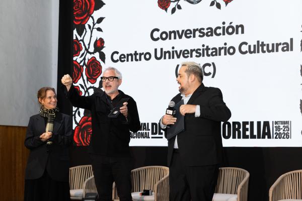 Alfonso Cuarón, Daniela Michel, Jorge Martínez Micher