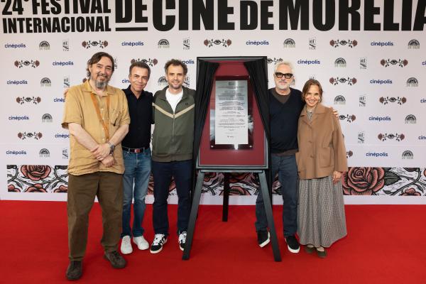 Cuauhtémoc Cárdenas Batel, Alejandro Ramírez, Jonás Cuarón, Alfonso Cuarón y Daniela Michel