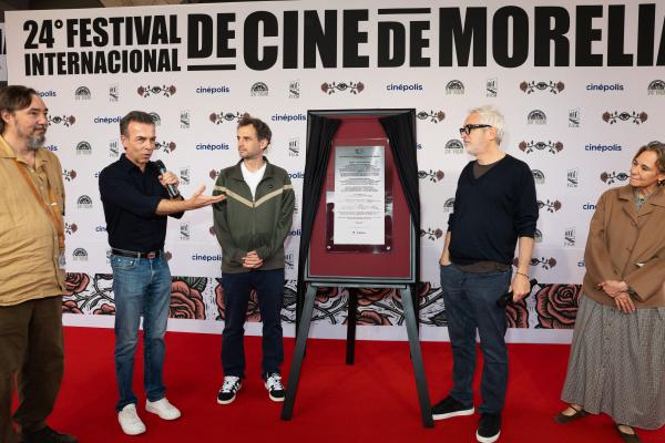 Cuauhtémoc Cárdenas Batel, Alejandro Ramírez, Jonás Cuarón, Alfonso Cuarón y Daniela Michel
