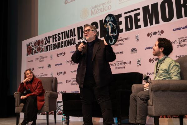 Daniela Michel, Guillermo del Toro, Alonso Díaz de la Vega