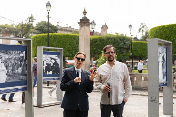 Daniela Michel y Héctor Orozco