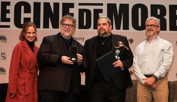 Daniela Michel, Guillermo del Toro, Héctor Orozco