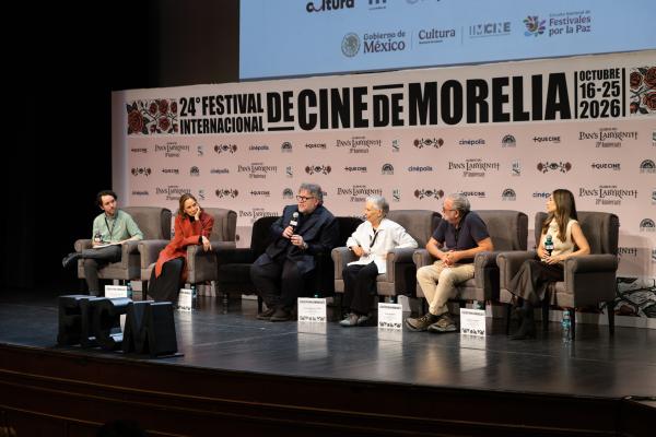 Alonso Díaz De la Vega, Daniela Michel, Guillermo del Toro, Bertha Navarro, 