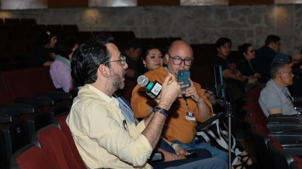 Conferencia de prensa de LOS DÍAS DE PONCHO en el 24° FICM